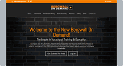 Desktop Screenshot of bergwall.com